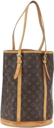 Louis Vuitton Pre-owned Bucket Bag - Dames - Vintage Tas - Bruin - ONE Size - Vintage