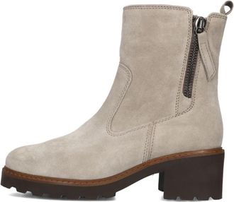 Gabor Bruine Stijlvolle Winterlaarzen voor Vrouwen - Dames - Enkellaarsjes - Grijs - 42 1/2 EU - Wol - Schoenen