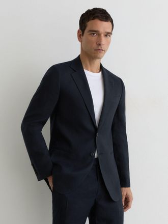 Reiss Navy Kin Suit Jackets, 38