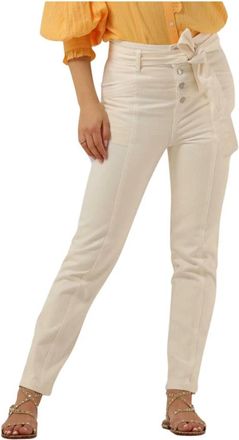 Circle Of Trust Slim Fit Gekleurde Jeans - Dames - Slim Fit Jeans - Wit - W30 - Denim - Jeans