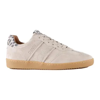 DWRS Dwrs, Schoenen, Dames, Beige, 40 EU, Su&egrave;de, Poona Leopard