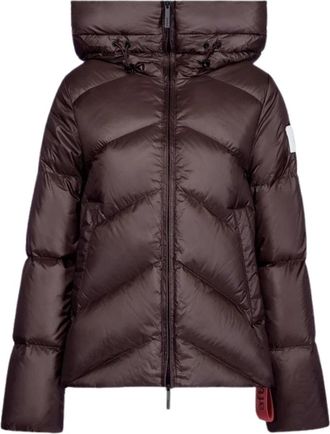 Afterlabel Piumino corto Helsinki - - Jackets - Donna - Marrone - XS
