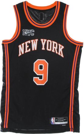 Nike Basketbal Tank Top City Edition RJ Barrett - Heren - Fitness - Zwart - M - Polyester - Fitness