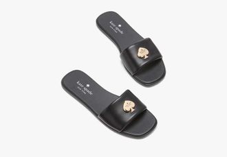 Kate Spade New York Kendall Smooth Leather Slide Sandal