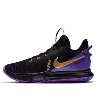 Nike LeBron Witness 5 Fierce Purple Metallic Gold CQ9380-003