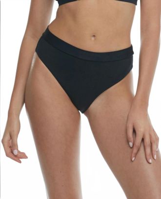 Body Glove Ibiza Marlee High-Waist Bikini Bottom In Black