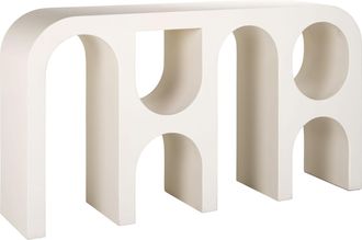 Richmond Interiors Grosse Design Konsole Bloomstone 150 x 80 cm