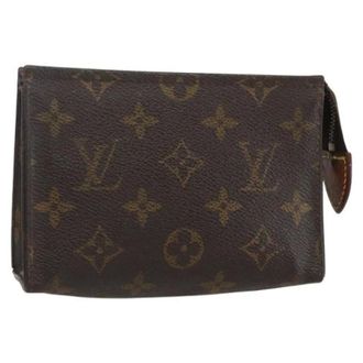 Louis Vuitton Pre-owned Clutches, female, Brown, Size: ONE SIZE Pre-owned Vintage Canvas Clutch