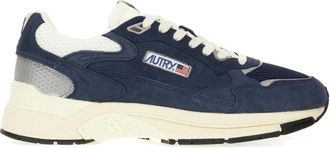 Autry Hyperway Low Sneakers - Heren - Sneakers - Blauw - 42 EU - Katoen - Schoenen
