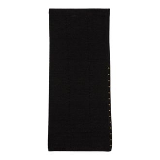 A Paper Kid Knitted Stud Skirt - female - A Paper Kid - Midi Skirts - Black - 2XL - Skirts