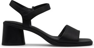 Camper Zwarte Kiara Damessandalen - Dames - Sandalen met hakken - Zwart - 36 EU - Schoenen