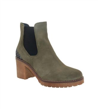 Eric Michael Womens Vespa Bootie In Khaki