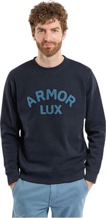 Armor Lux Heren, Sweatshirts & Hoodies, Blauw, Maat: 2XL