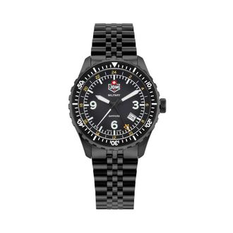 JDM Military Wingman Black Dial Mens Watch JDM-WG028-01