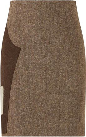 Moschino Mujer, Faldas, Marr&oacute;n, Talla: M