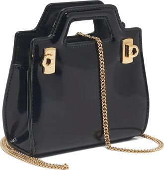 Ferragamo Borsa tote Micro - Nero