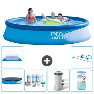 Intex Piscina Easy Set Redonda - 396x84 Cm - 7-piezas S30678