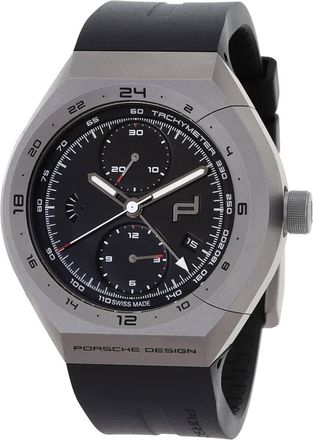 Porsche Design Monobloc Actuator Chronograph Tachymeter Black Dial Mens Watch 6030.6.02.001.05.2