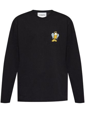 Iceberg T-shirt con logo - Nero