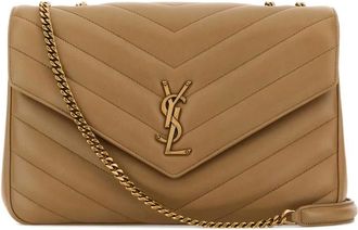 Saint Laurent Lou Lou Quilted Chain Shoulder Bag