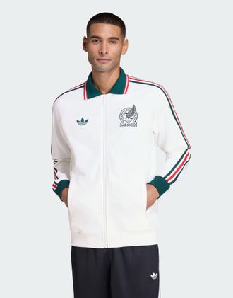 adidas Mexico Away - Giacca Anthem bianca-Bianco