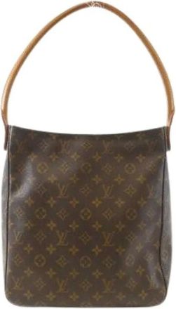 Louis Vuitton Pre-owned Shoulder Bags, female, Brown, Size: ONE SIZE Pre-owned Canvas Shoulder Bag