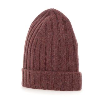 Gran Sasso Ribbed Cashmere Beanie