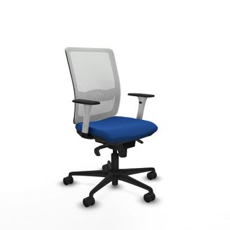Piqueras y Crespo Silla Piqueras Y Crespo Haches Azul Cuero Sint&eacute;tico C&oacute;moda