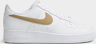 Nike Mens Air Force 1 07 ochre-accent sneakers Men