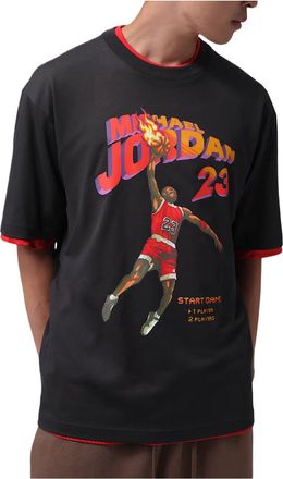 Nike Jordan Air Jordan Brooklyn Graphic T-Shirt Off Noir IO0119-045