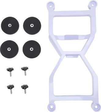 Infinite Abnehmbare Magnethalterung F&uuml;r Rechteckige Mini-satellitenantenne - Schnellmontage-set Ohne Bohren F&uuml;r Fahrzeuge (wohnmobil, Lieferwagen, Lkw, Boot)