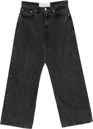 ERL Relaxed Jeans - Heren - Loose Fit Jeans - Zwart - S - Katoen - Jeans