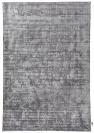 Tom Tailor Alfombra de viscosa tejida a mano - gris - 85x155 cm