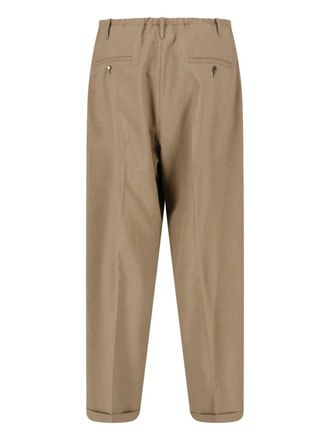 Magliano Mens Trousers Brown Polyester