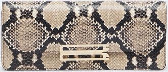 Victoria Beckham Dorian East-West leather clutch