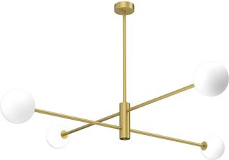 OEM L&aacute;mpara De Techo Dori Dorada 4xg9