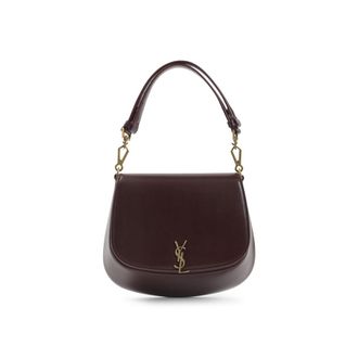 Saint Laurent Wine Voltaire Mini Shoulder Bag