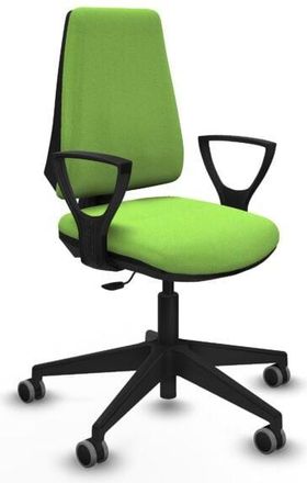 Piqueras y Crespo Elche Cp Bali Pistacho Brazos Fijos Base Piramidal Ruedas Engomadas 65mm