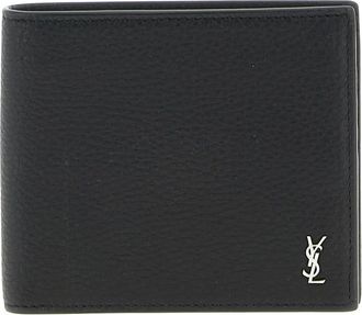 Saint Laurent Portafoglio Cassandre - Nero