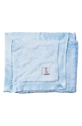 Little Giraffe Luxe Baby Blanket in Blue at Nordstrom