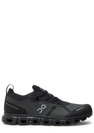 On Cloud 6 Versa Panelled Mesh-knit Sneakers - Black - 11.5 (IT45 / UK11)