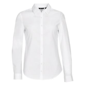 SOLS Dames/Dames Blake Stretch Shirt Met Lange Mouwen (Wit)