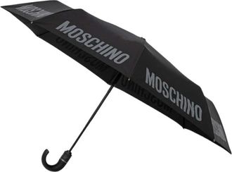 Moschino Umbrellas - Dames - Paraplus - Zwart - ONE Size - Accessoires