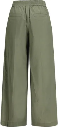 Brunello Cucinelli Womens Bicolor Cotton Casual Pants