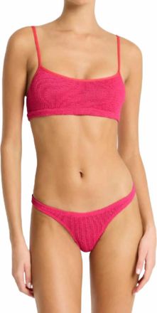 Bond-Eye Vista Bikini Brief Bottom In Raspberry