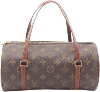 Louis Vuitton Pre-owned Handbags, female, Brown, Size: ONE SIZE Pre-owned Vintage Canvas Handbag