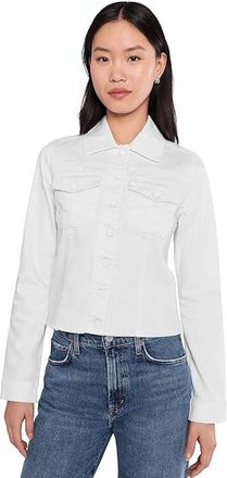 Kut from the Kloth Kara Jacket Womens Clothing Optic White : MD, Cotton/Denim/Spandex