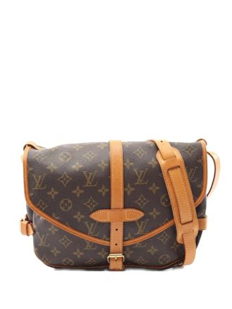 Louis Vuitton 1993 Saumur 30 shoulder bag - women - PVC - One Size - Brown
