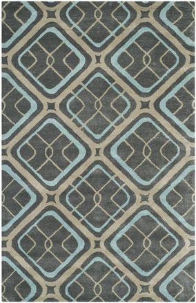 Safavieh Alfombra lana/viscosa grigio/multicolore 107 x 168 cm
