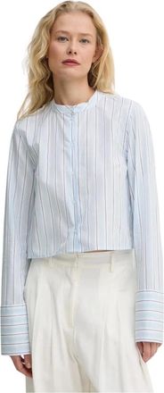 Day Birger Et Mikkelsen Overhemden, Dames, Blauw, S, Katoen, Alexi Shirt